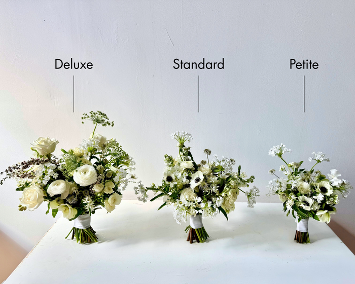 Wedding Bouquet · Garden-Style Bridal Flowers (Custom Palette)
