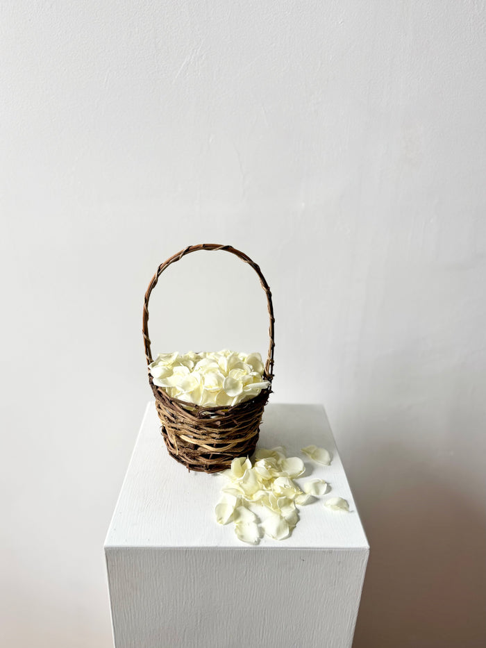 Flower Girl Petal Basket