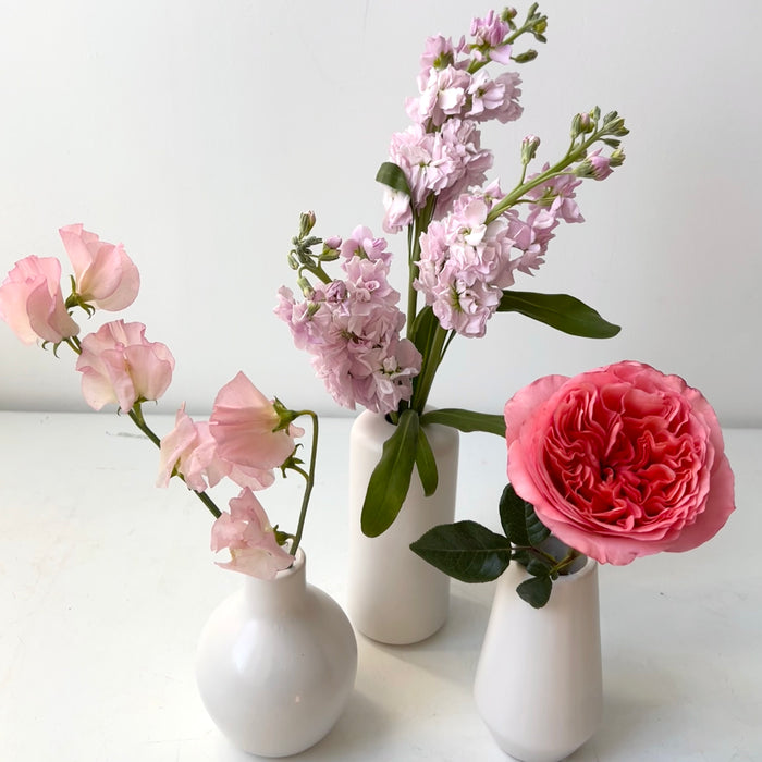 Bud Vase Trio
